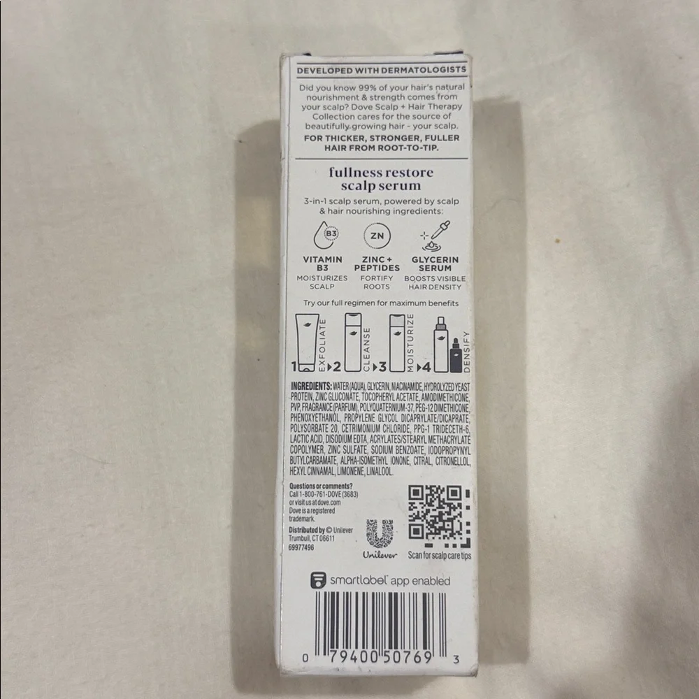 Dove Scalp & Hair Fullness Restore Scalp Serum